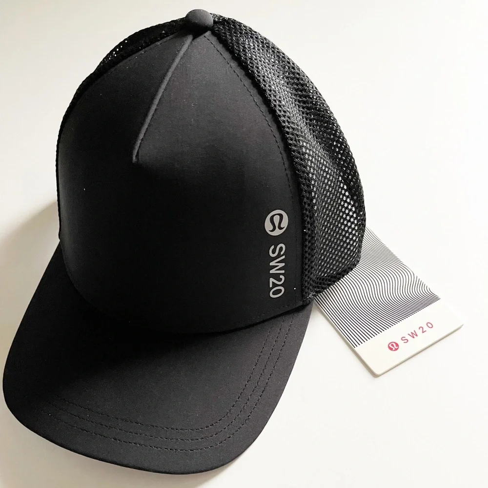 Brand New Lululemon Black SW Seawheeze 2020 Hat Cap - Picture 2 of 4
